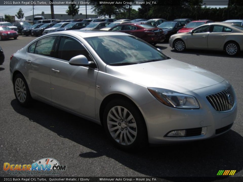 2011 Buick Regal CXL Turbo Quicksilver Metallic / Ebony Photo #3