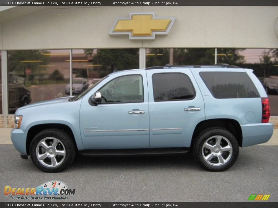 2011 Chevrolet Tahoe LTZ 4x4 Ice Blue Metallic / Ebony Photo #1