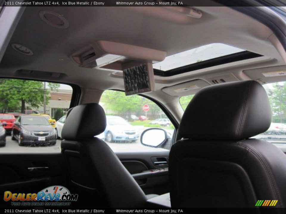 2011 Chevrolet Tahoe LTZ 4x4 Ice Blue Metallic / Ebony Photo #8