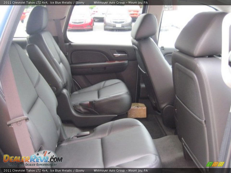 2011 Chevrolet Tahoe LTZ 4x4 Ice Blue Metallic / Ebony Photo #9