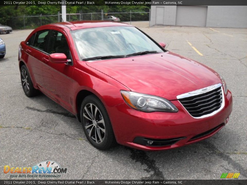 Deep Cherry Red Crystal Pearl 2011 Chrysler 200 S Photo #5