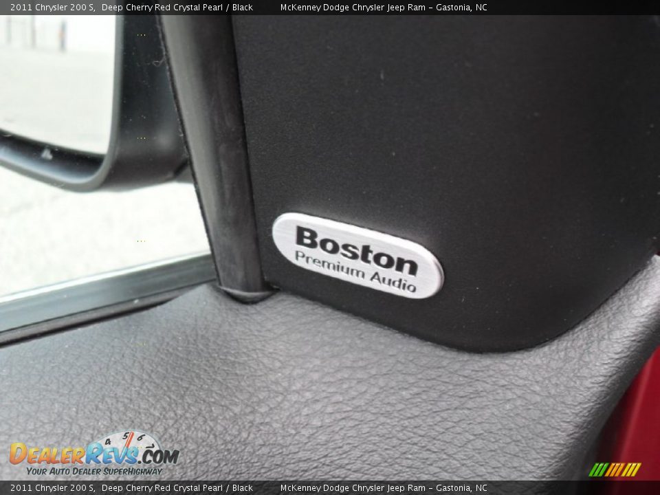 2011 Chrysler 200 S Deep Cherry Red Crystal Pearl / Black Photo #9