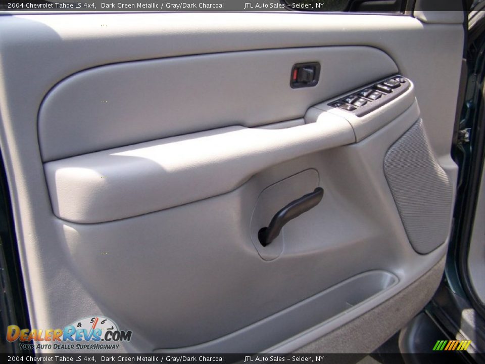 2004 Chevrolet Tahoe LS 4x4 Dark Green Metallic / Gray/Dark Charcoal Photo #8