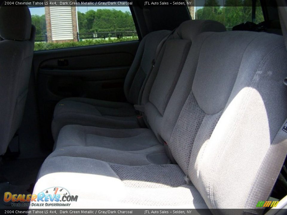 2004 Chevrolet Tahoe LS 4x4 Dark Green Metallic / Gray/Dark Charcoal Photo #13