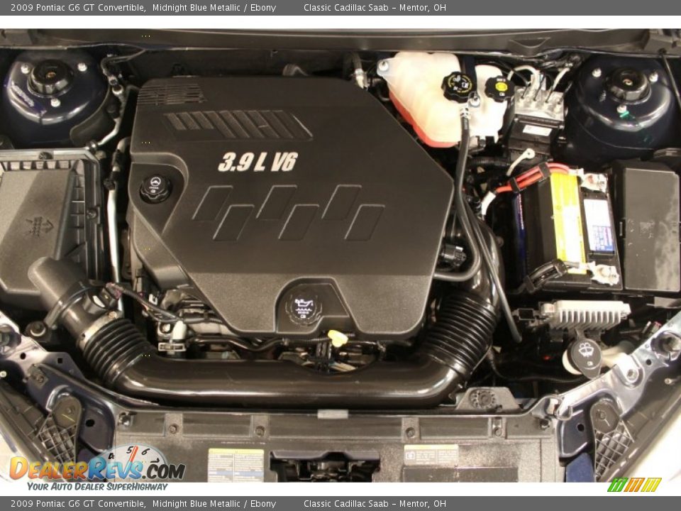 2009 Pontiac G6 GT Convertible 3.9 Liter OHV 12-Valve VVT V6 Engine Photo #16