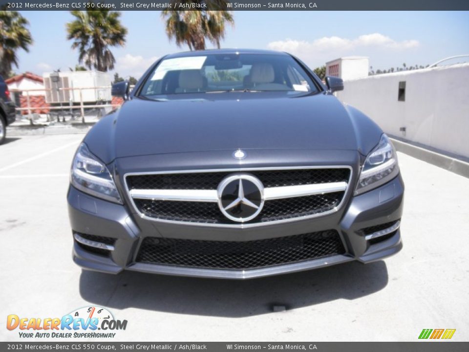 Steel Grey Metallic 2012 Mercedes-Benz CLS 550 Coupe Photo #2