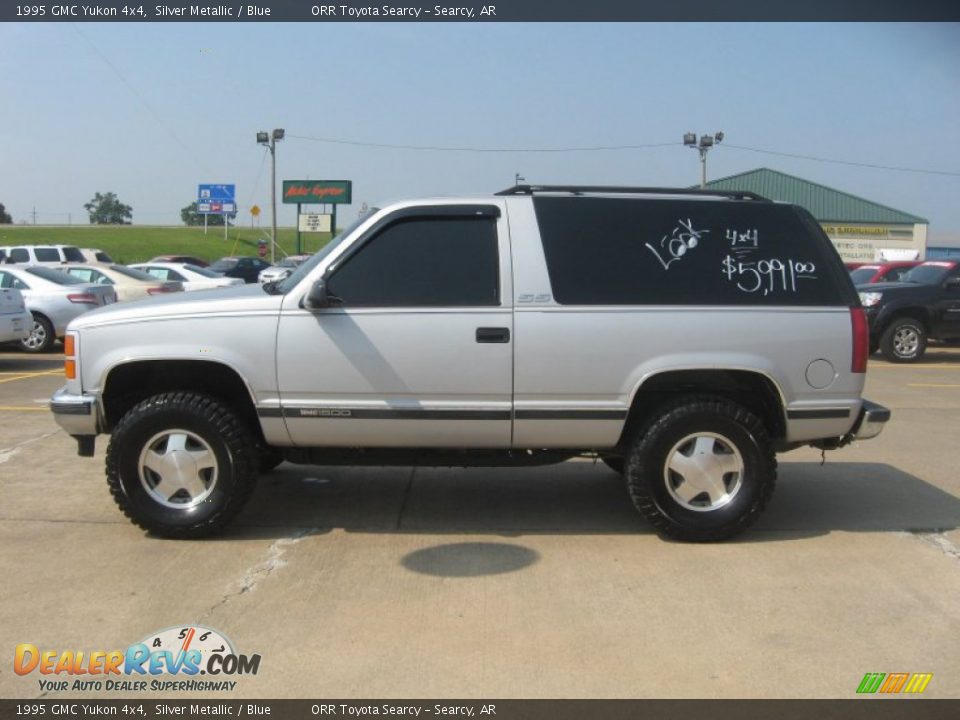 Silver Metallic 1995 GMC Yukon 4x4 Photo #4