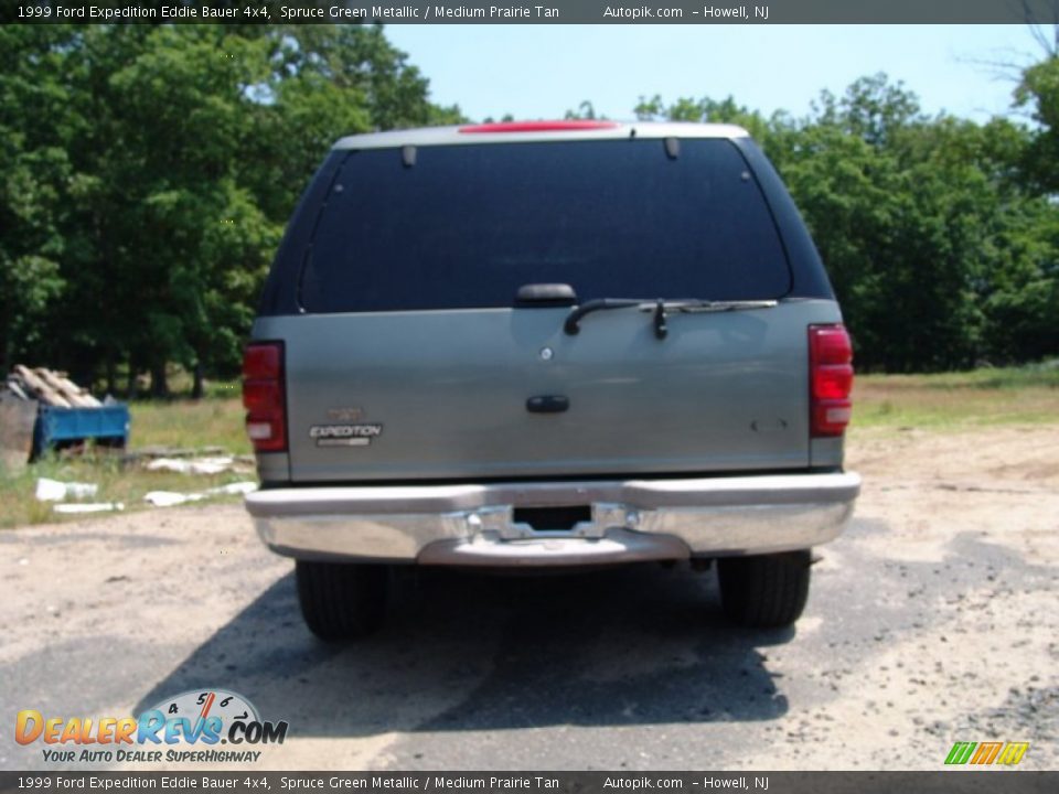 1999 Ford Expedition Eddie Bauer 4x4 Spruce Green Metallic / Medium Prairie Tan Photo #6