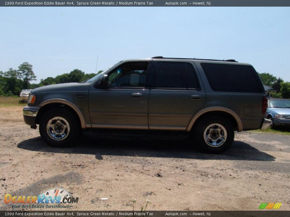 1999 Ford Expedition Eddie Bauer 4x4 Spruce Green Metallic / Medium Prairie Tan Photo #8