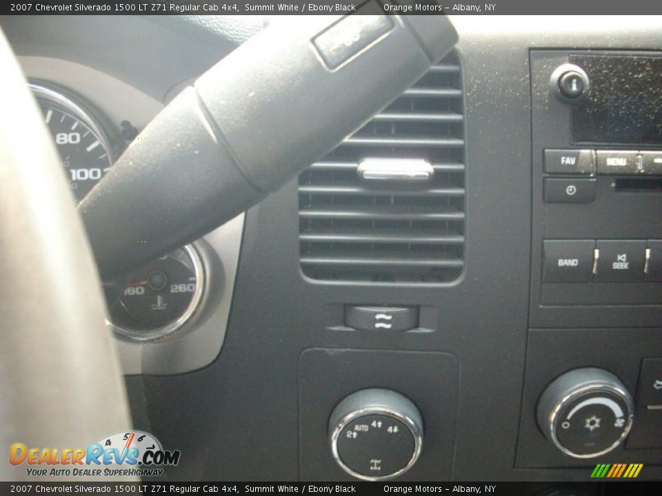 2007 Chevrolet Silverado 1500 LT Z71 Regular Cab 4x4 Summit White / Ebony Black Photo #7