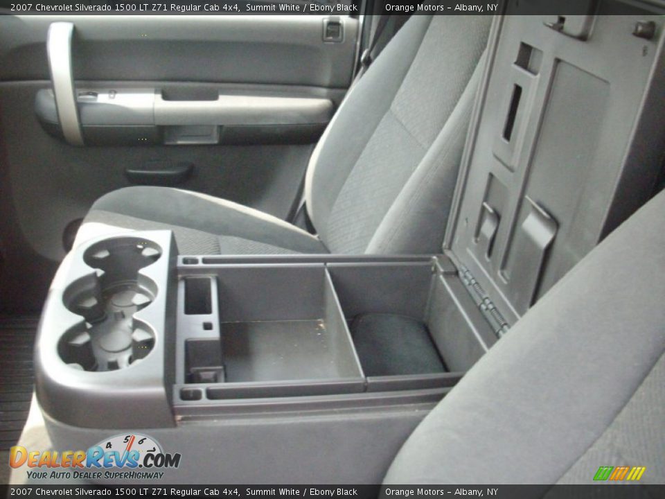 2007 Chevrolet Silverado 1500 LT Z71 Regular Cab 4x4 Summit White / Ebony Black Photo #13
