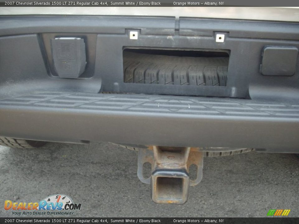 2007 Chevrolet Silverado 1500 LT Z71 Regular Cab 4x4 Summit White / Ebony Black Photo #15