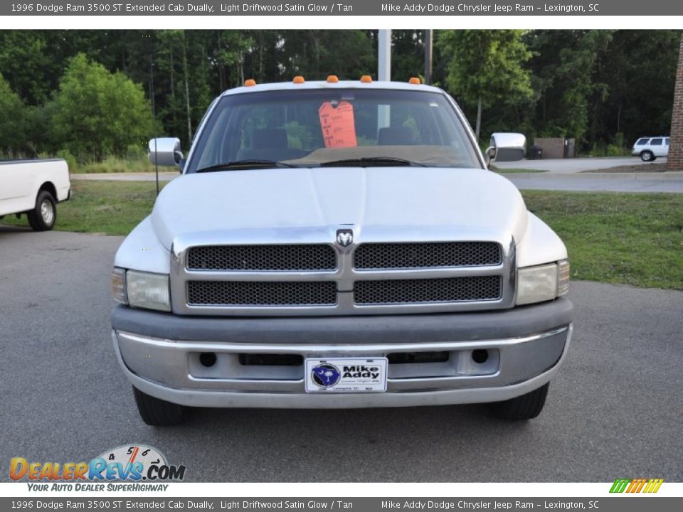 1996 Dodge Ram 3500 ST Extended Cab Dually Light Driftwood Satin Glow / Tan Photo #2