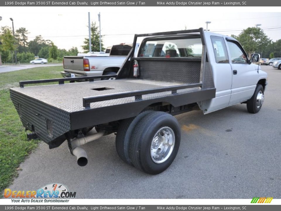 1996 Dodge Ram 3500 ST Extended Cab Dually Light Driftwood Satin Glow / Tan Photo #4