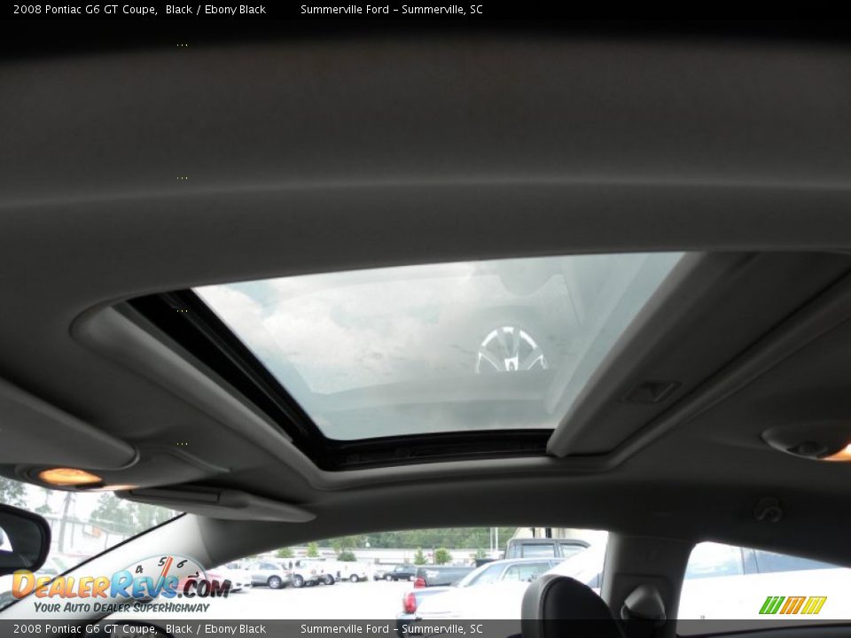 2008 Pontiac G6 GT Coupe Black / Ebony Black Photo #4