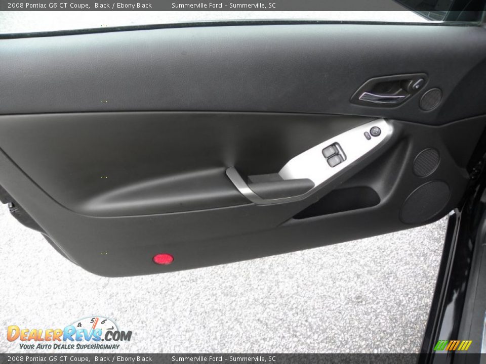 2008 Pontiac G6 GT Coupe Black / Ebony Black Photo #7