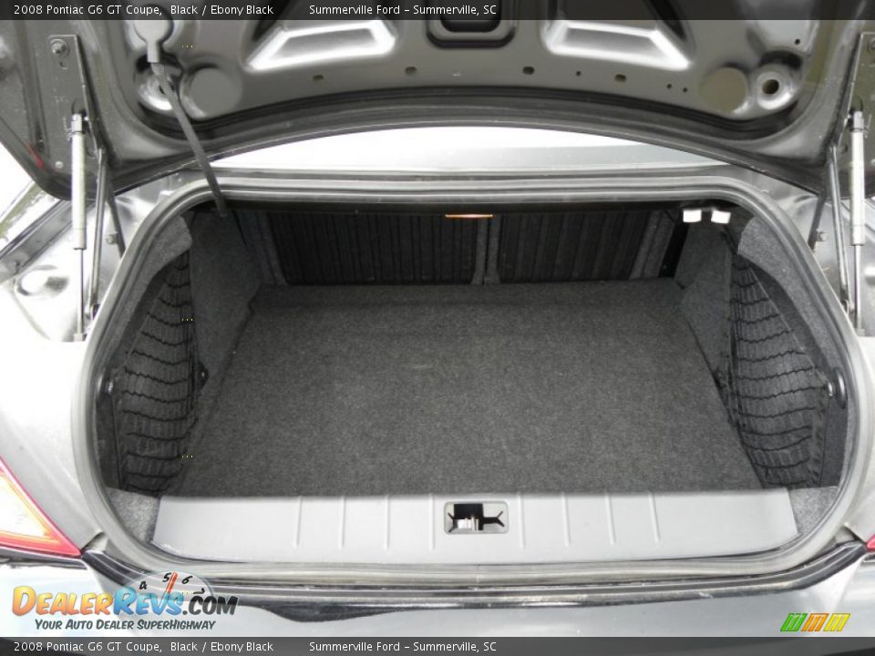 2008 Pontiac G6 GT Coupe Black / Ebony Black Photo #13