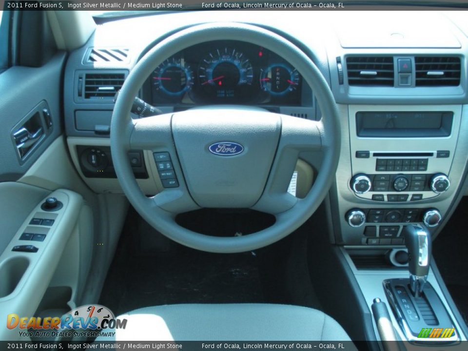 Dashboard of 2011 Ford Fusion S Photo #7