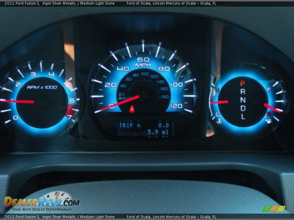 2011 Ford Fusion S Gauges Photo #8