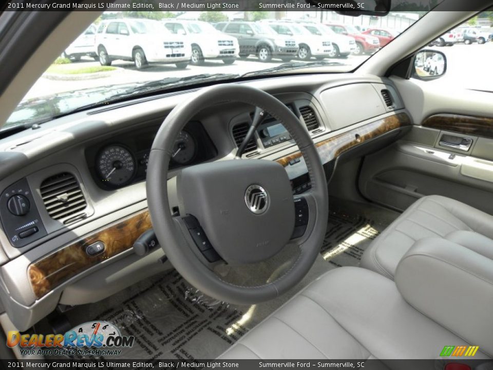Medium Light Stone Interior - 2011 Mercury Grand Marquis LS Ultimate Edition Photo #3