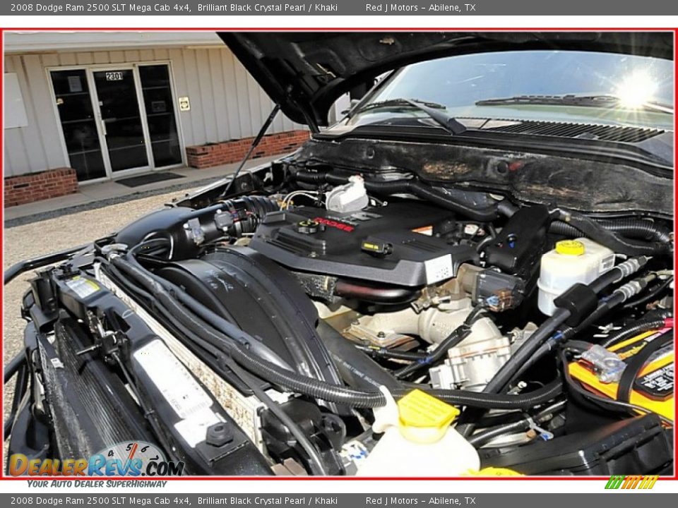 2008 Dodge Ram 2500 SLT Mega Cab 4x4 6.7 Liter OHV 24-Valve Cummins Turbo Diesel Inline 6 Cylinder Engine Photo #26