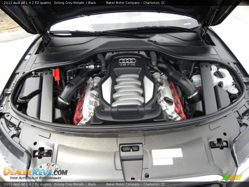 2011 Audi A8 L 4.2 FSI quattro 4.2 Liter FSI DOHC 32-Valve VVT V8 Engine Photo #22