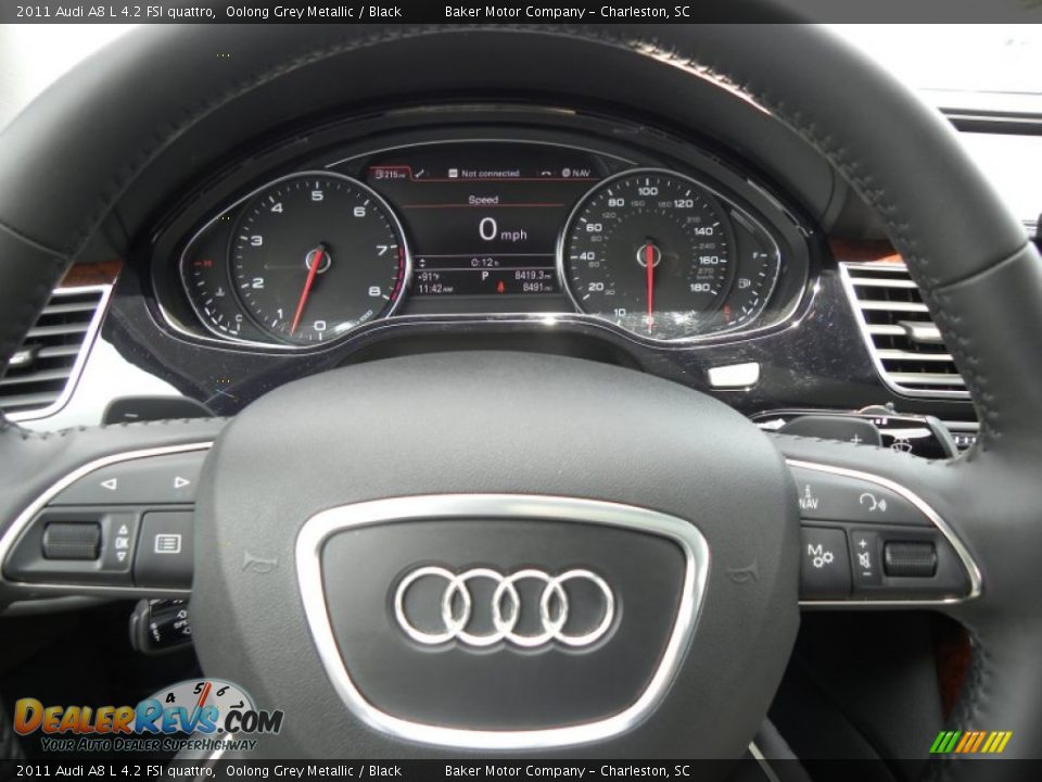 Controls of 2011 Audi A8 L 4.2 FSI quattro Photo #28
