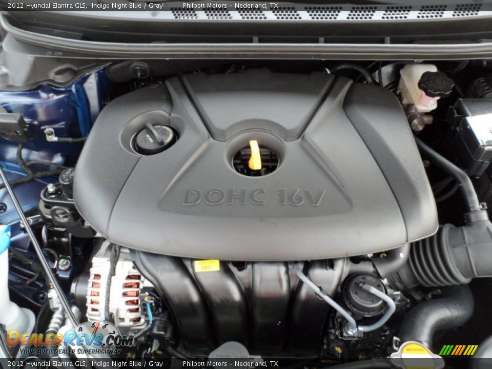 2012 Hyundai Elantra GLS 2.0 Liter DOHC 16-Valve D-CVVT 4 Cylinder Engine Photo #17