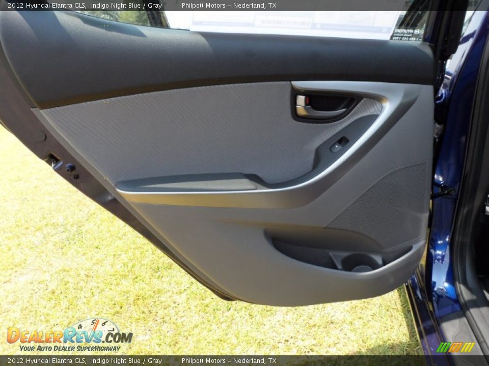 Door Panel of 2012 Hyundai Elantra GLS Photo #19