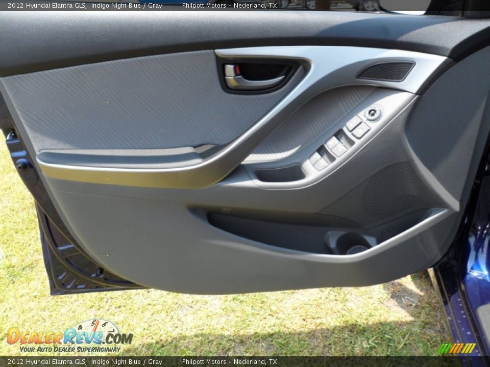 Door Panel of 2012 Hyundai Elantra GLS Photo #21