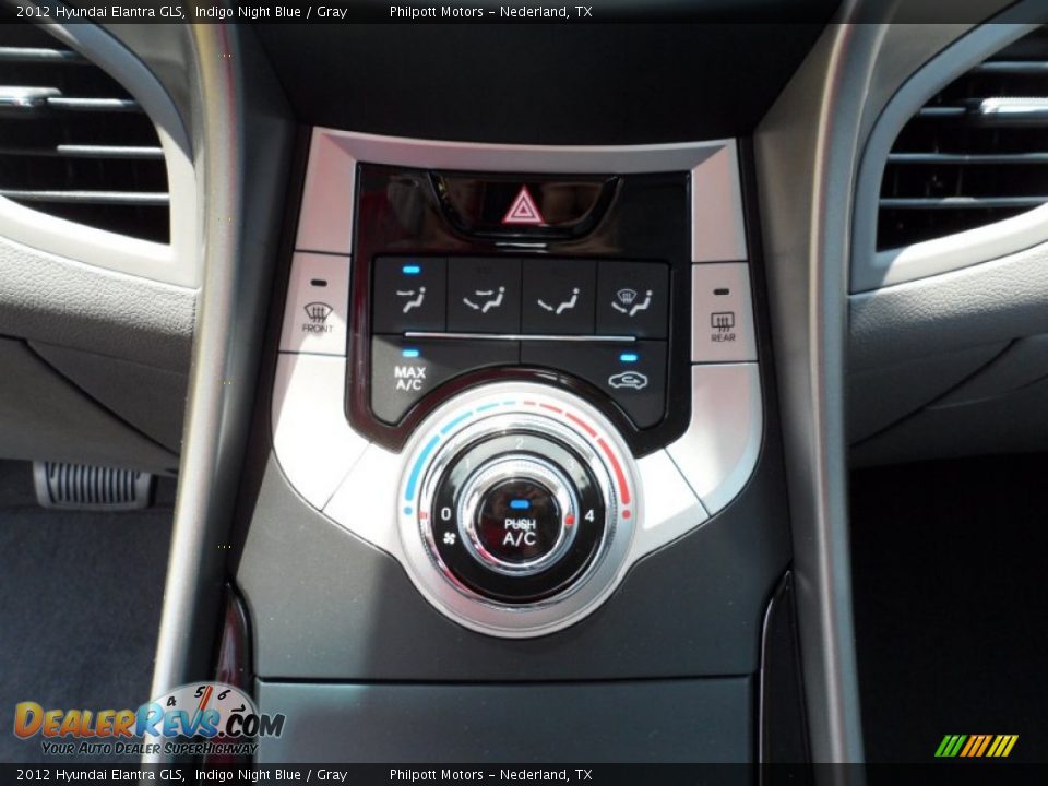 Controls of 2012 Hyundai Elantra GLS Photo #28