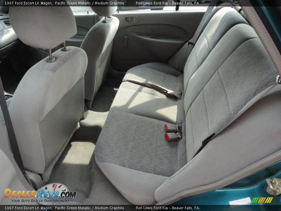 Medium Graphite Interior - 1997 Ford Escort LX Wagon Photo #16