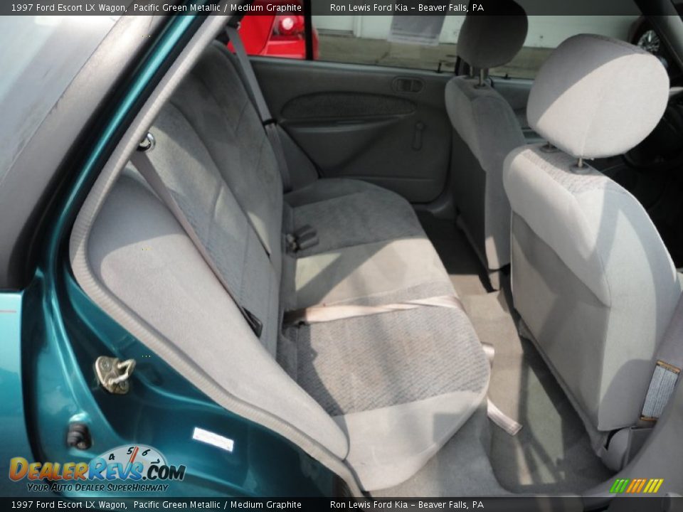 Medium Graphite Interior - 1997 Ford Escort LX Wagon Photo #18