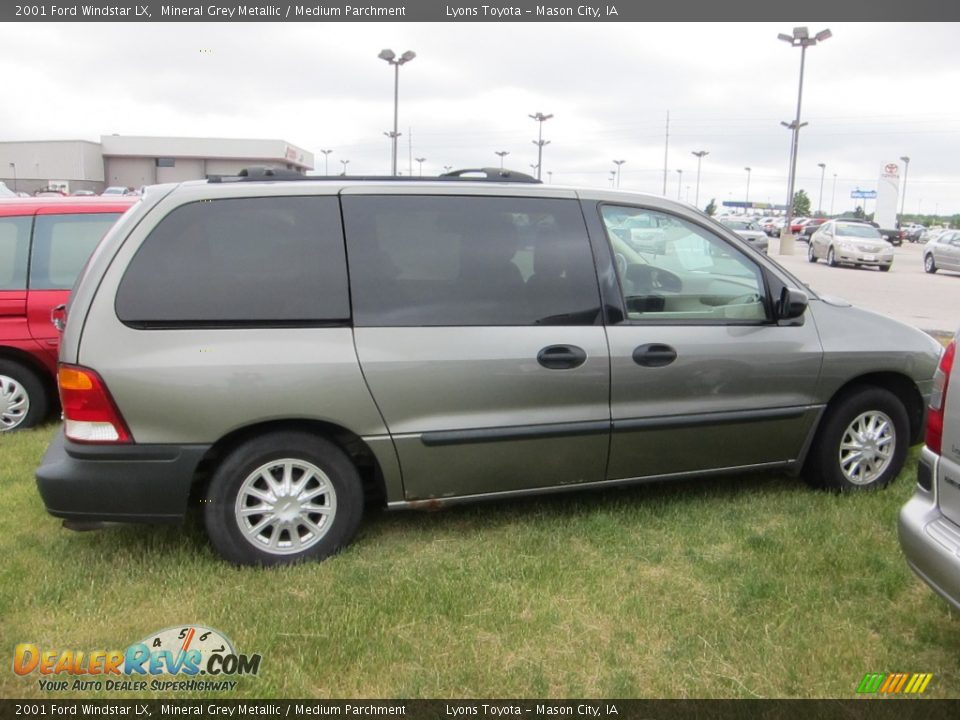 2001 Ford Windstar LX Mineral Grey Metallic / Medium Parchment Photo #4