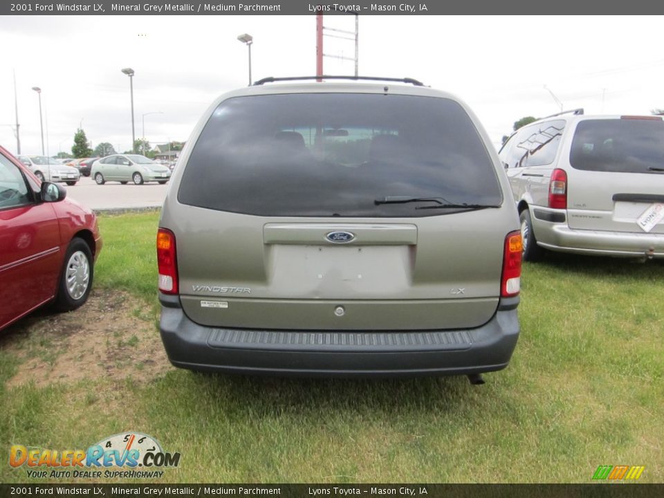 2001 Ford Windstar LX Mineral Grey Metallic / Medium Parchment Photo #6