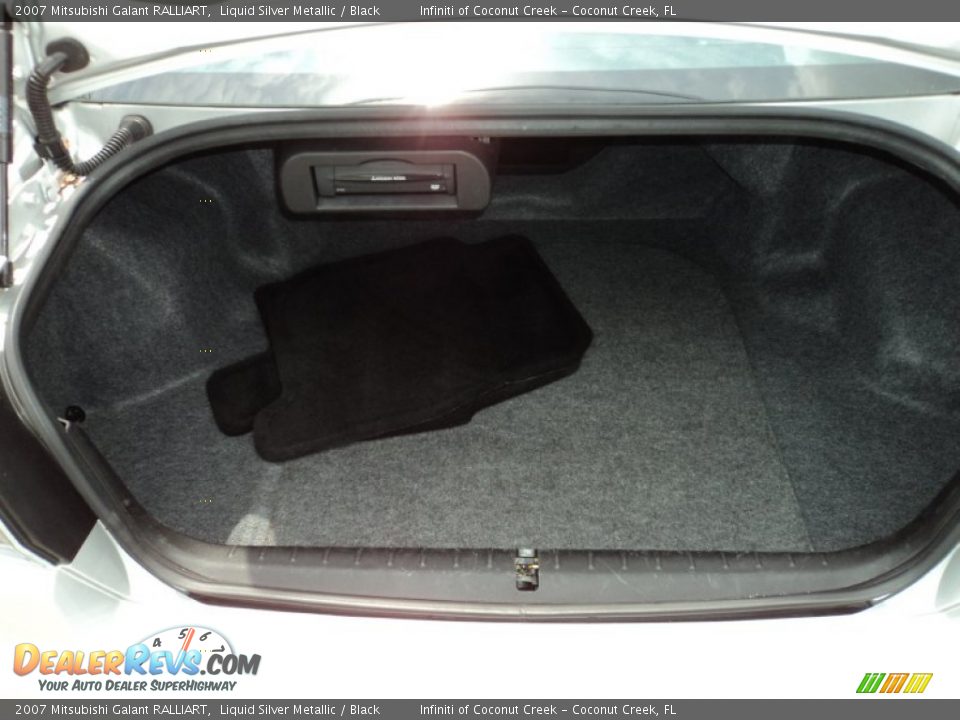 2007 Mitsubishi Galant RALLIART Liquid Silver Metallic / Black Photo #8