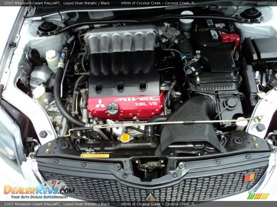 2007 Mitsubishi Galant RALLIART 3.8 Liter SOHC 16-Valve MIVEC V6 Engine Photo #29