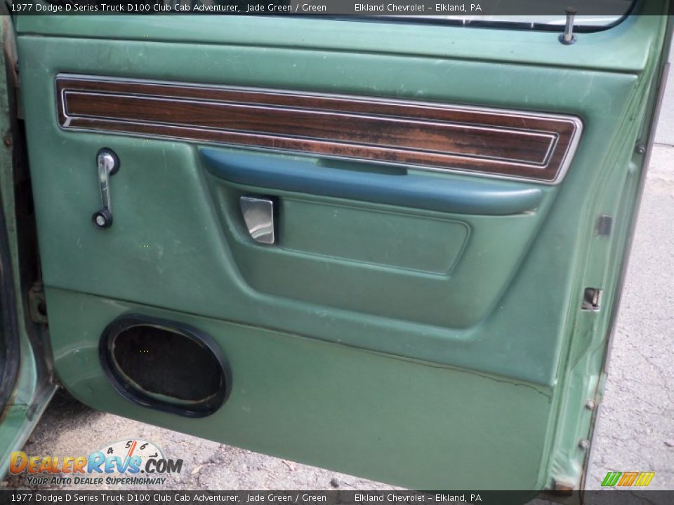 Door Panel of 1977 Dodge D Series Truck D100 Club Cab Adventurer Photo #31
