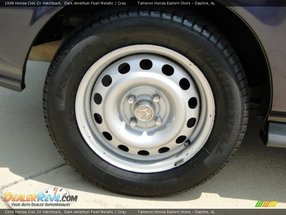 1998 Honda Civic CX Hatchback Wheel Photo #25