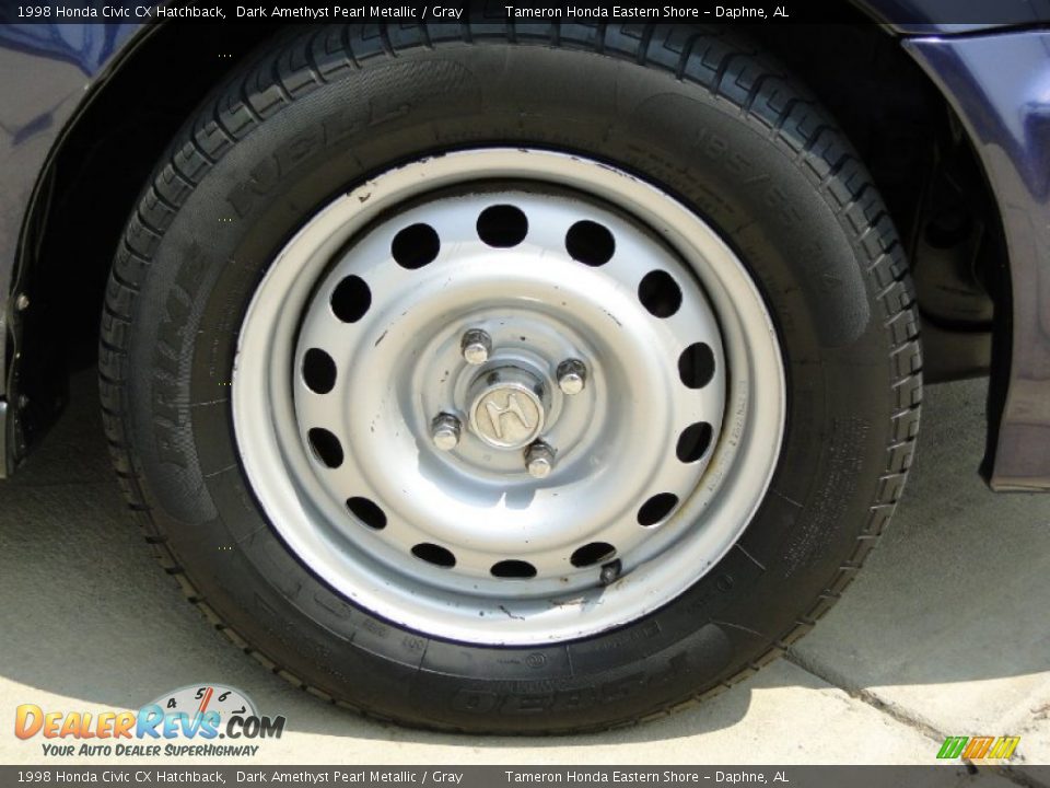 1998 Honda Civic CX Hatchback Wheel Photo #26
