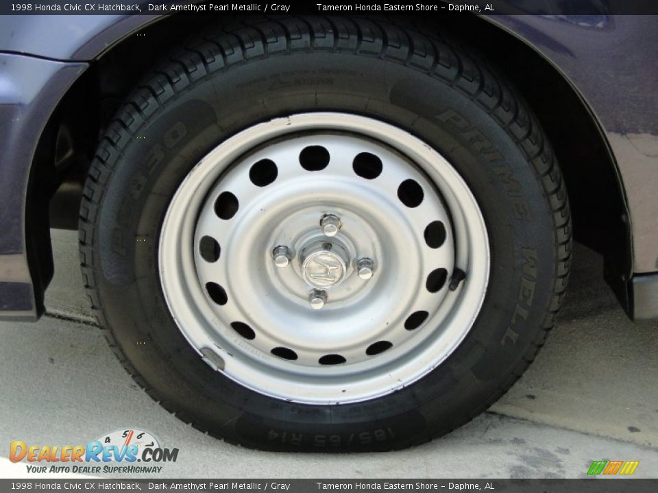 1998 Honda Civic CX Hatchback Wheel Photo #27