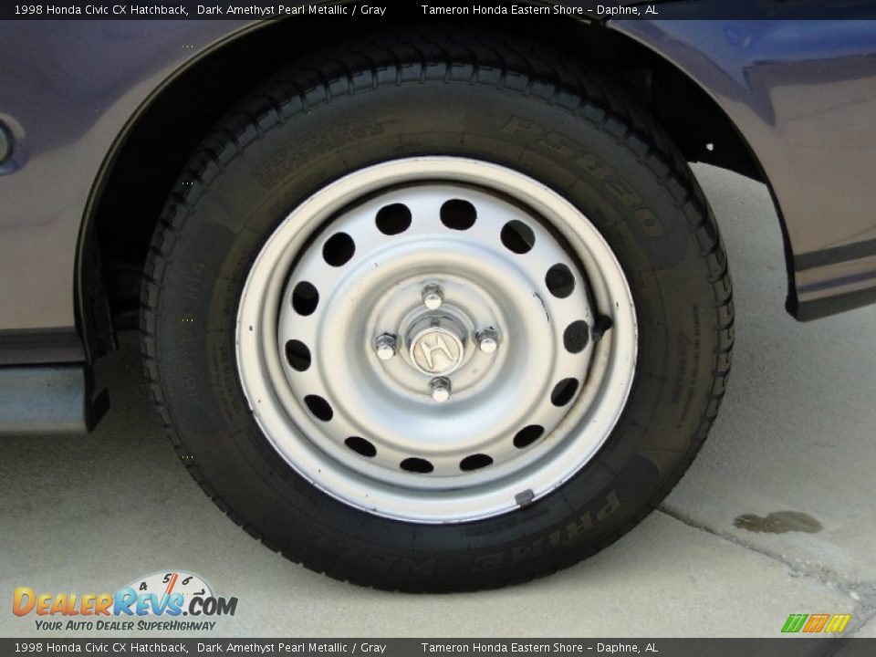 1998 Honda Civic CX Hatchback Wheel Photo #28
