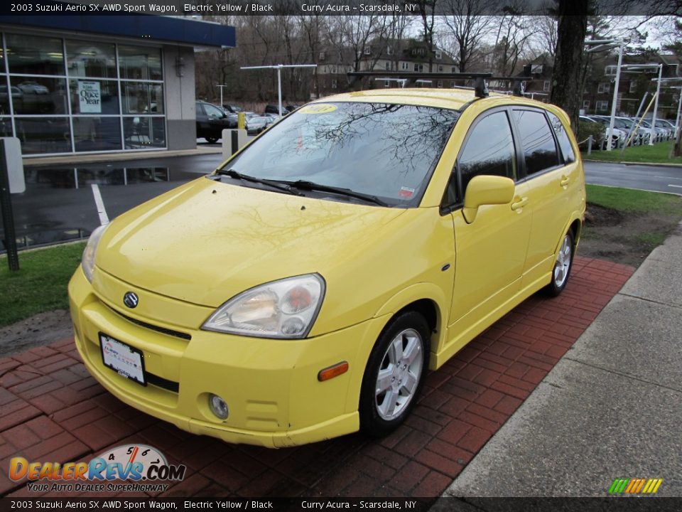 Front 3/4 View of 2003 Suzuki Aerio SX AWD Sport Wagon Photo #1