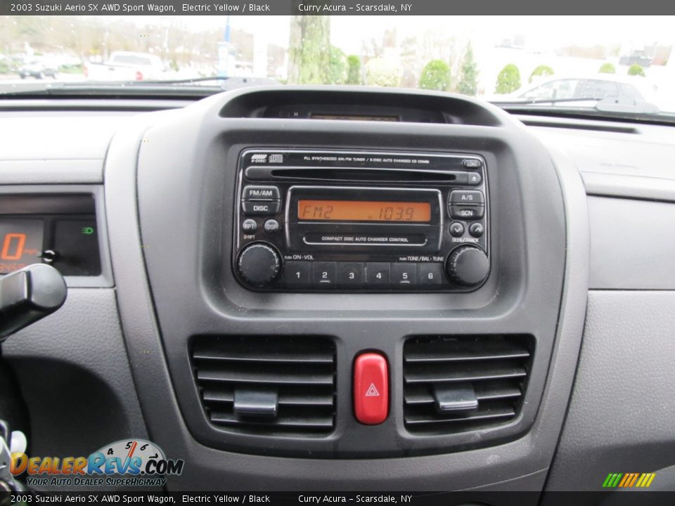 Controls of 2003 Suzuki Aerio SX AWD Sport Wagon Photo #19