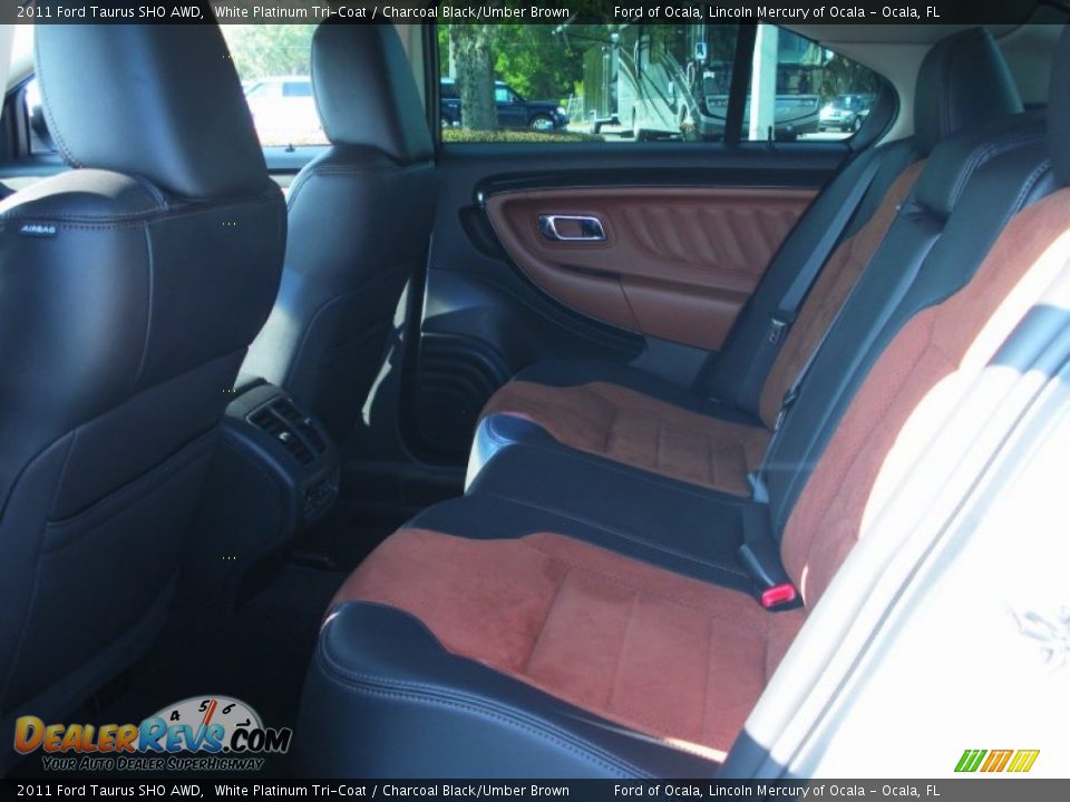 Charcoal Black/Umber Brown Interior - 2011 Ford Taurus SHO AWD Photo #14