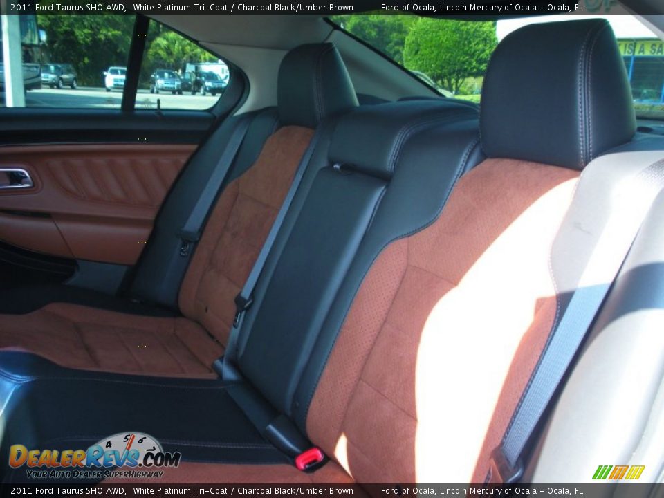 Charcoal Black/Umber Brown Interior - 2011 Ford Taurus SHO AWD Photo #15