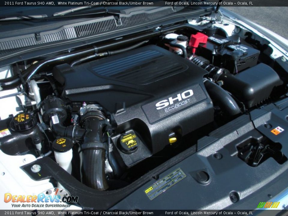 2011 Ford Taurus SHO AWD 3.5 Liter GTDI EcoBoost Twin-Turbocharged DOHC 24-Valve VVT V6 Engine Photo #25