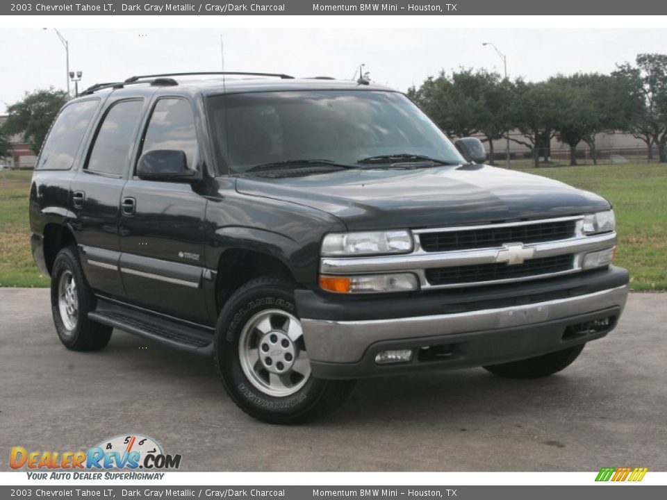 2003 Chevrolet Tahoe LT Dark Gray Metallic / Gray/Dark Charcoal Photo #1