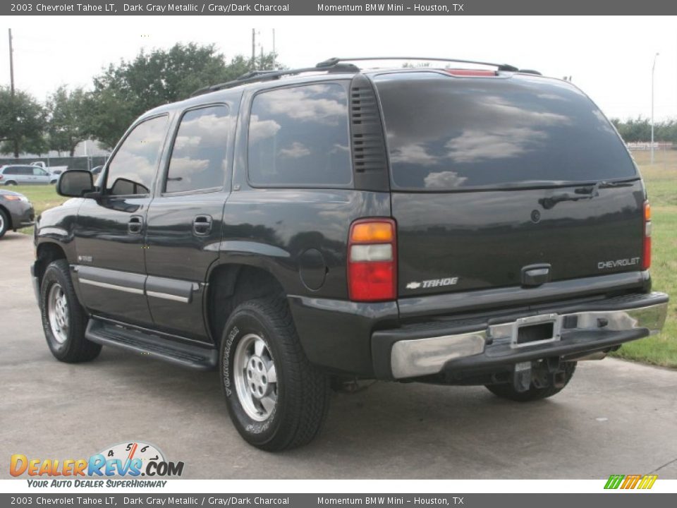 2003 Chevrolet Tahoe LT Dark Gray Metallic / Gray/Dark Charcoal Photo #3