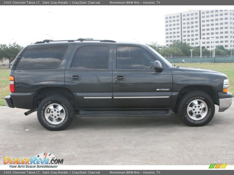 2003 Chevrolet Tahoe LT Dark Gray Metallic / Gray/Dark Charcoal Photo #4